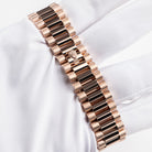 Rolex Day-Date 40 228345RBR Rose Gold Olive Green Roman Numerals Dial Diamond Bezel (2021)