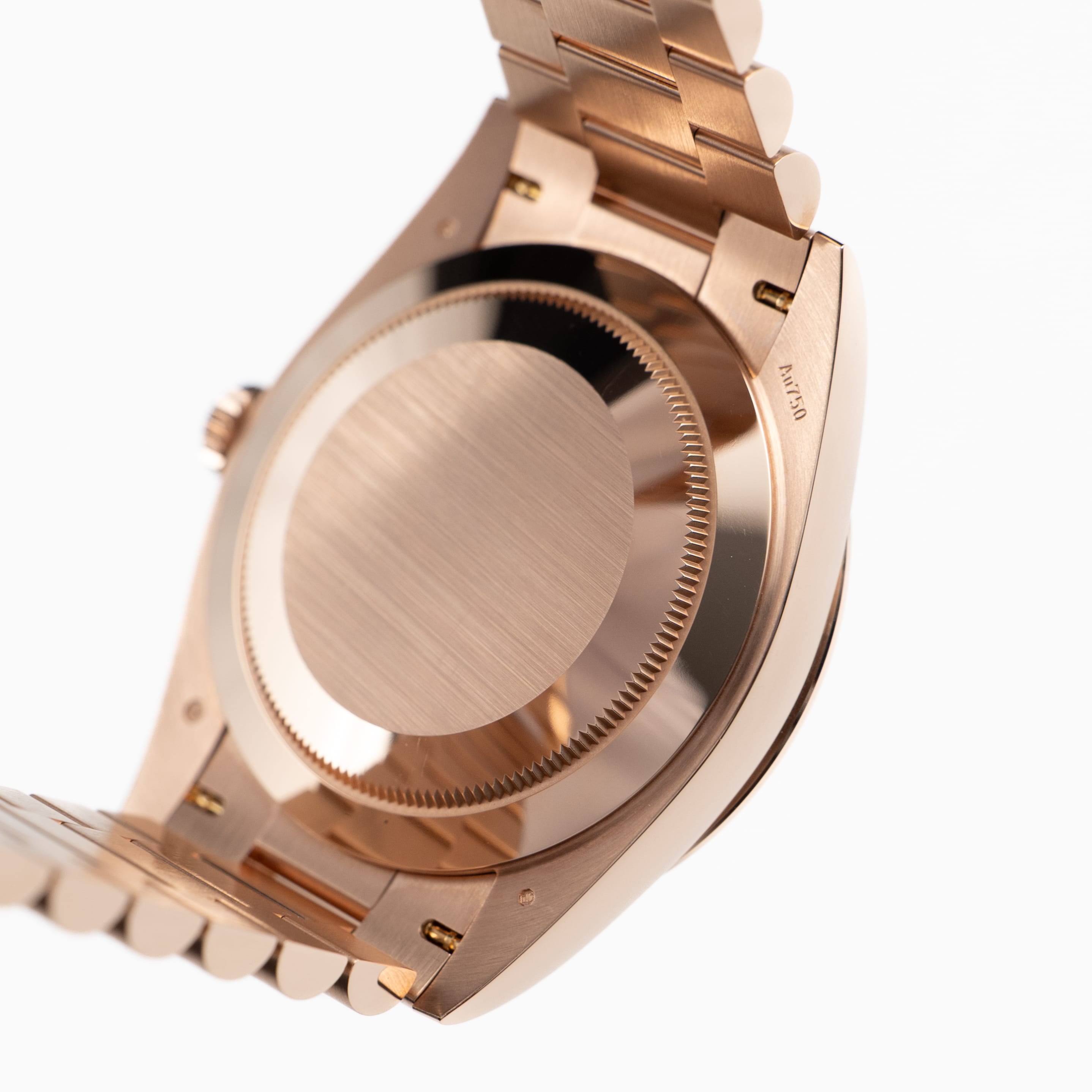 Rolex Day-Date 40 228345RBR Rose Gold Olive Green Roman Numerals Dial Diamond Bezel (2021)