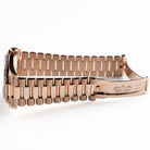 Rolex Day-Date 40 228345RBR Rose Gold Olive Green Roman Numerals Dial Diamond Bezel (2021)