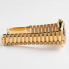 Rolex Day-Date 40 228348RBR Yellow Gold Champagne Diamond Baguette Dial Diamond Bezel (2021)