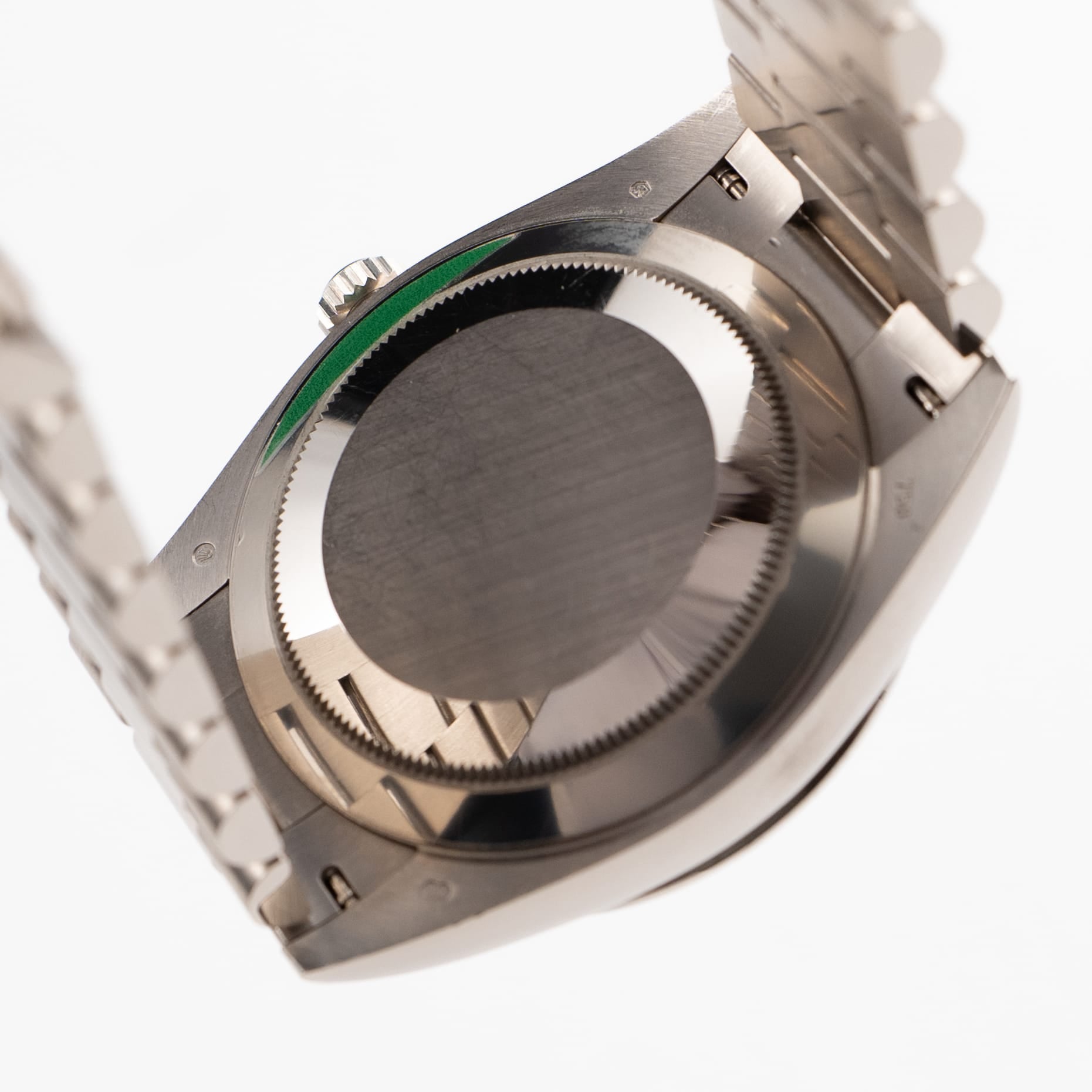 Rolex Day-Date 40 228349RBR White Gold Black Diamond Baguette Dial Diamond Bezel
