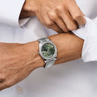 Rolex Day-Date 40 228349RBR White Gold Olive Green Dial Diamond Bezel (2021)