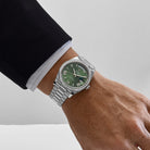 Rolex Day-Date 40 228349RBR White Gold Olive Green Dial Diamond Bezel (2023)