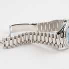 Rolex Day-Date 40 228396TBR Platinum Diamond Bezel Ice Blue Diamond Dial (2017)
