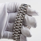 Rolex Day-Date 40 228396TBR Platinum Diamond Bezel Ice Blue Diamond Dial (2017)