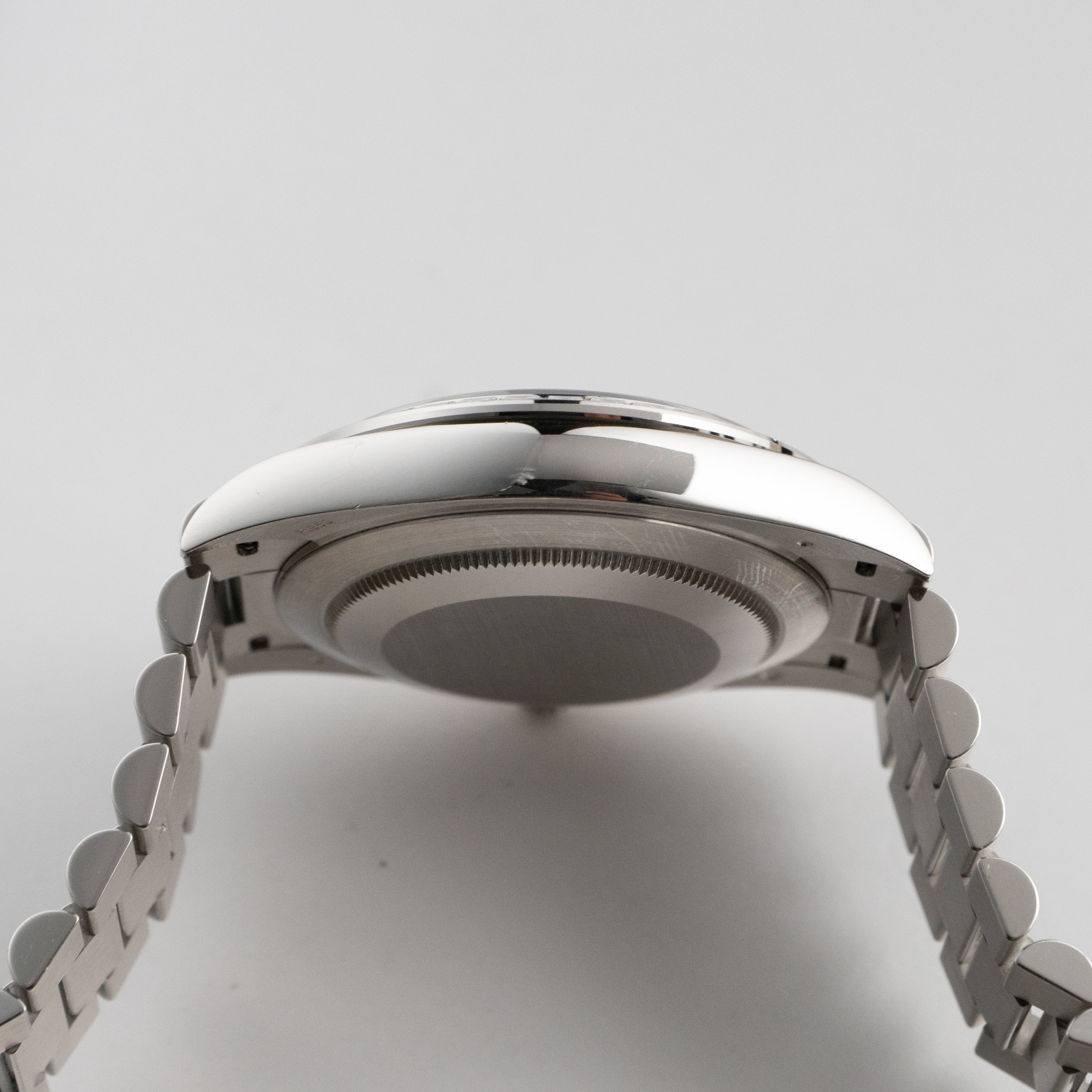 Rolex Day-Date 40 228396TBR Platinum Diamond Bezel Ice Blue Diamond Dial (2017)