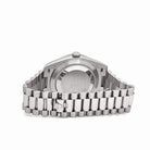 Rolex Day-Date 40 228396TBR Platinum Diamond Bezel Ice Blue Diamond Dial