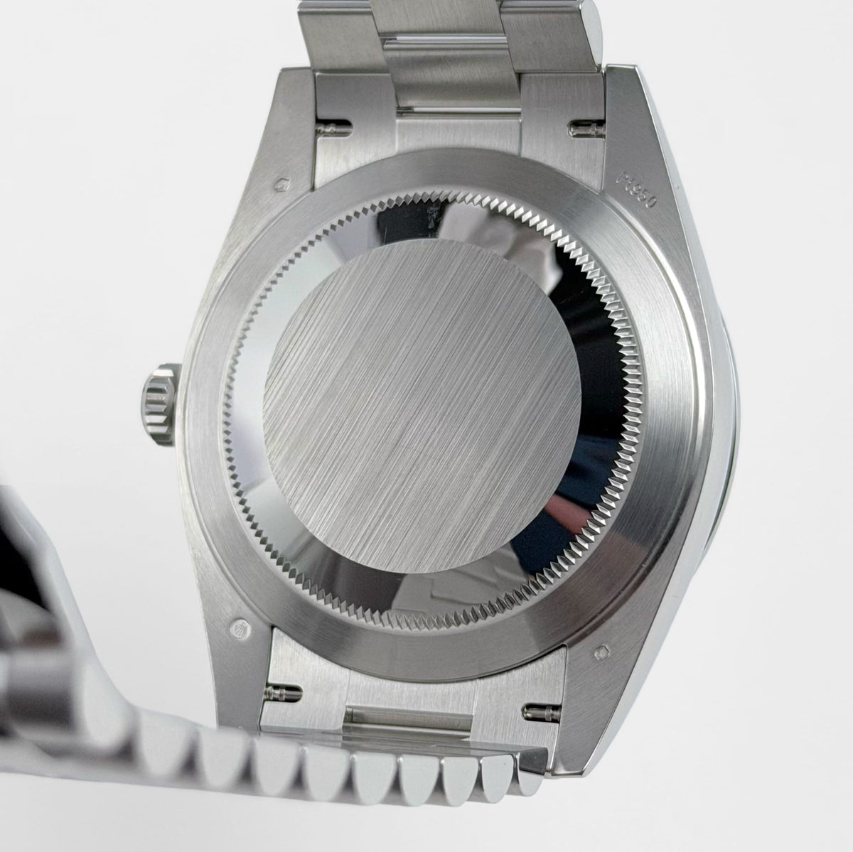 Rolex Day-Date 40 228396TBR Platinum Ice Blue Diamond Baguette Dial Diamond Baguette Bezel