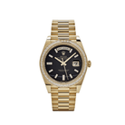 Rolex Day-Date 40 228398TBR Yellow Gold Onyx Baguette Diamond Dial Baguette Bezel (2023)