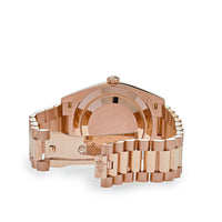 Thumbnail for Luxury Watch Rolex Day-Date 40 Everose Gold Sundust Diamond Dial 228235 Wrist Aficionado