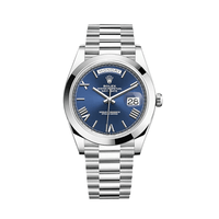 Thumbnail for Luxury Watch Rolex Day-Date 40 Platinum Blue Dial 228206 Wrist Aficionado