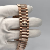 Thumbnail for Luxury Watch Rolex Day-Date 40 Rose Gold Chocolate Roman Dial 228235 Wrist Aficionado