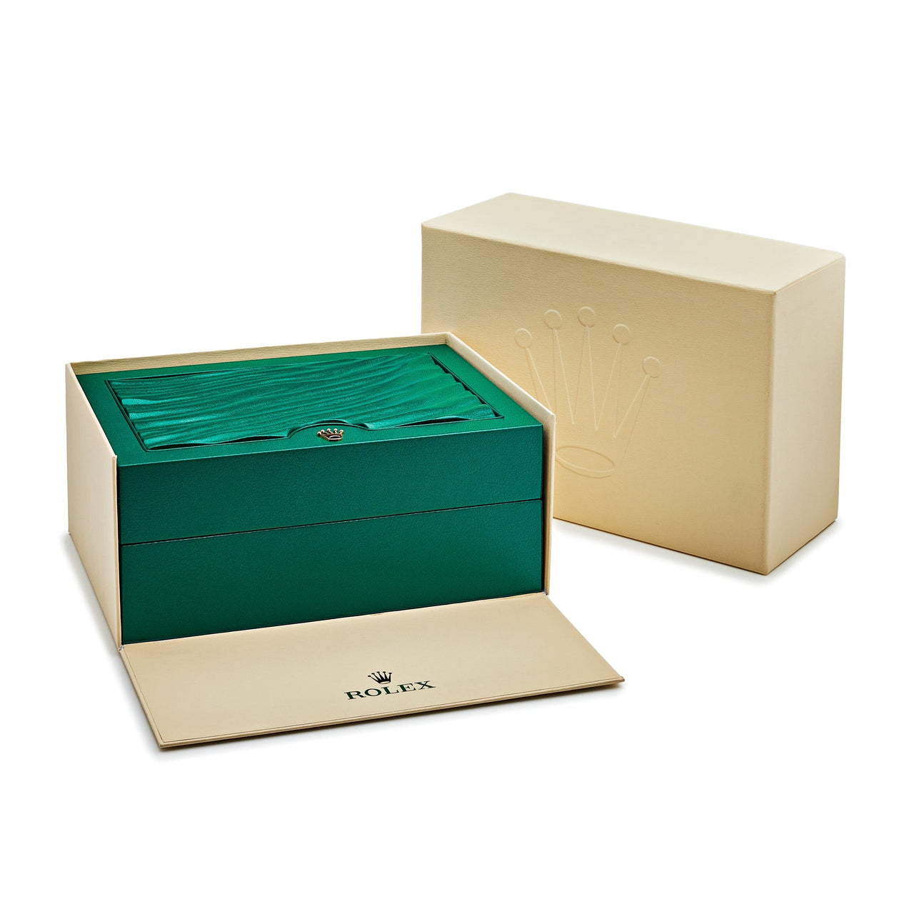 Luxury Watch Rolex Day-Date 40 Rose Gold Olive Green Dial 228235 (2023) Wrist Aficionado
