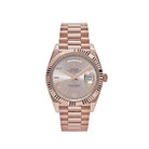 Luxury Watch Rolex Day-Date 40 Rose Gold Sundust Roman Dial 228235 Wrist Aficionado