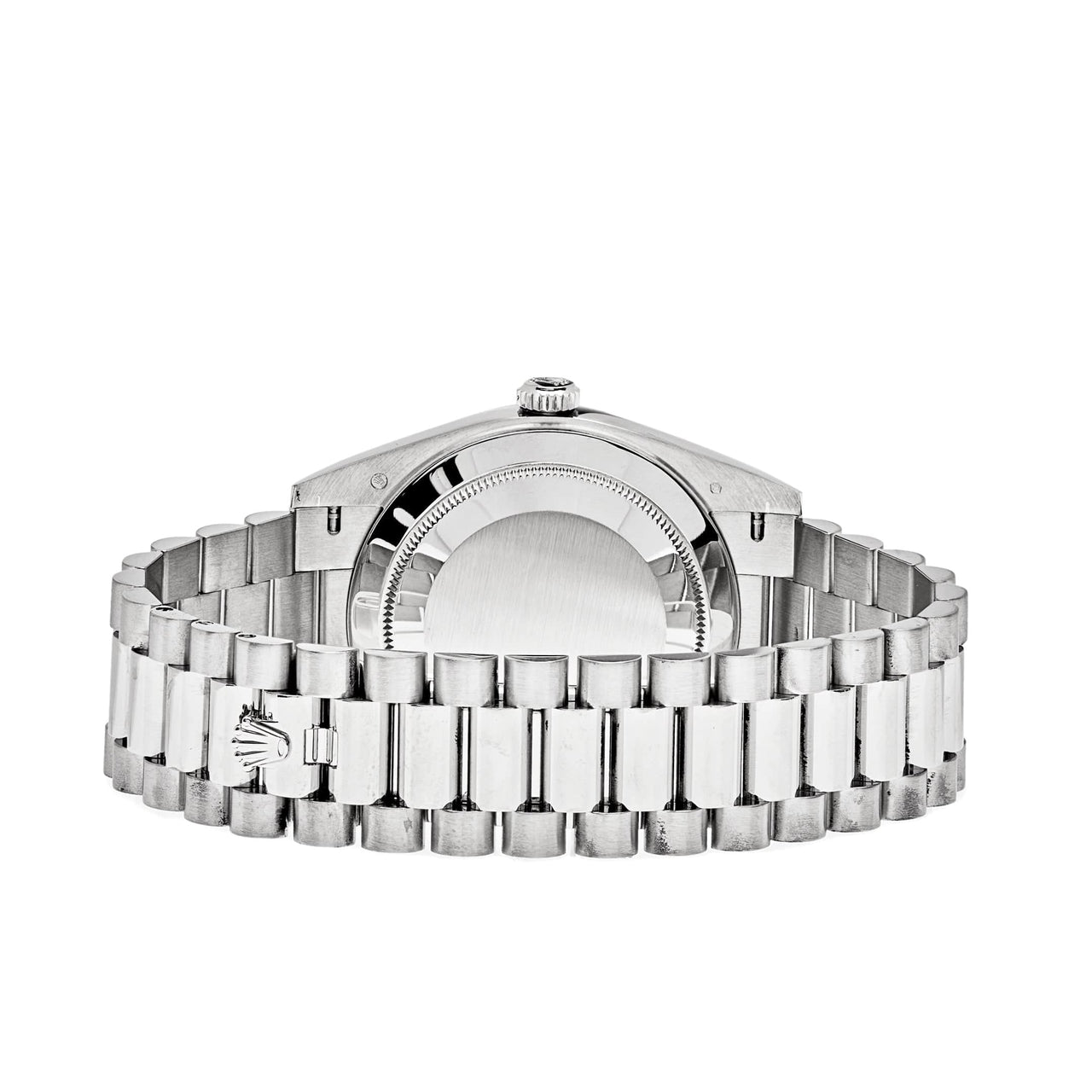 Luxury Watch Rolex Day-Date 40 White Gold Blue Dial 228239 (2018) Wrist Aficionado