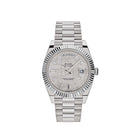 Luxury Watch Rolex Day-Date 40 White Gold Meteorite Diamond Dial 228239 Wrist Aficionado