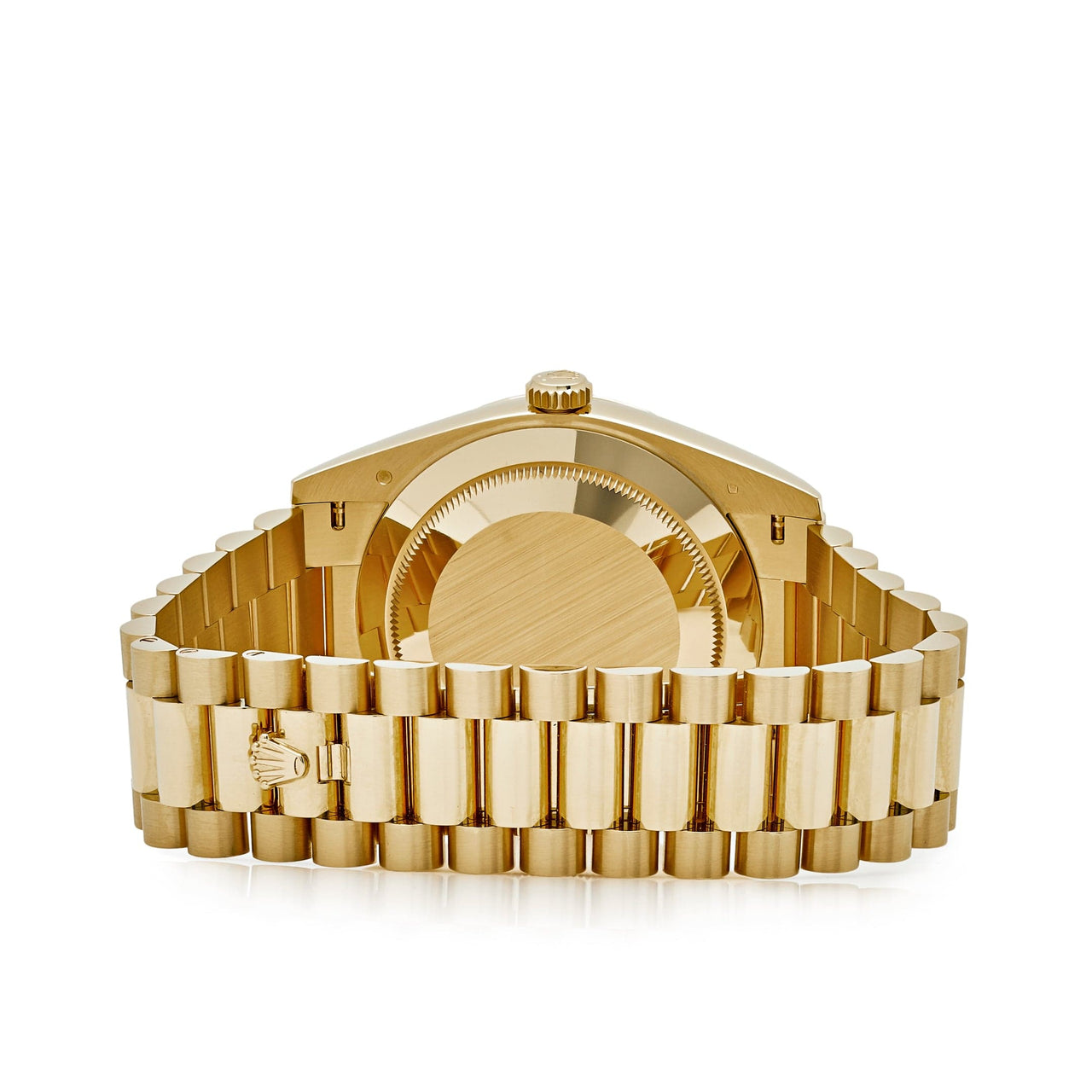 Luxury Watch Rolex Day-Date 40 Yellow Gold Black Diamond Dial 228238 Wrist Aficionado