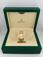 Rolex Day-Date 40 Yellow Gold Champagne Dial 228238 (2023)