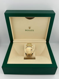 Thumbnail for Rolex Day-Date 40 Yellow Gold Champagne Dial 228238 (2023)