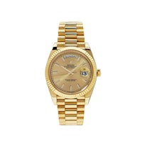 Thumbnail for Luxury Watch Rolex Day-Date 40 Yellow Gold Champagne Dial 228238 (Draft 2016) Wrist Aficionado