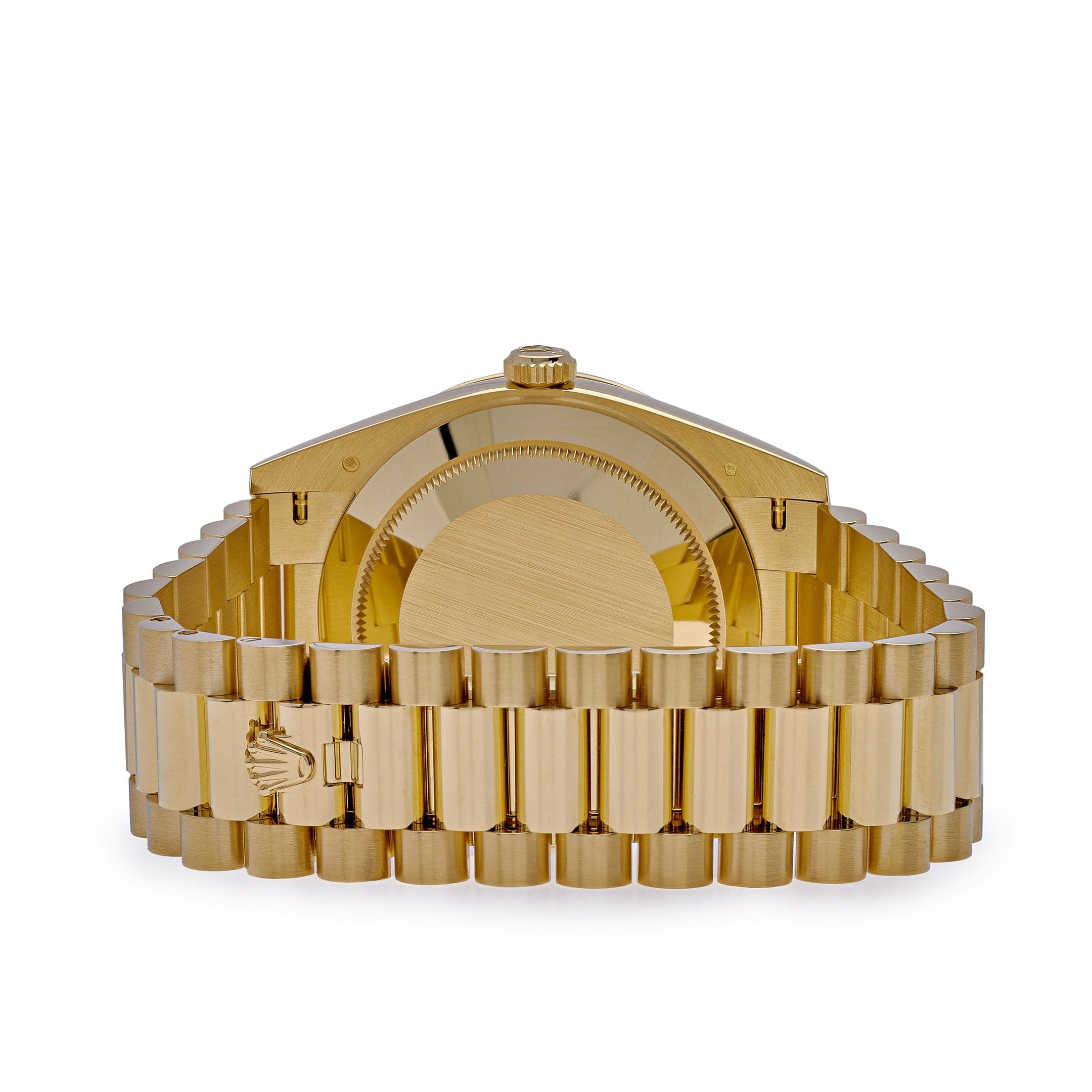 Rolex Day-Date 40 228348RBR Yellow Gold Onyx Diamond Dial Diamond