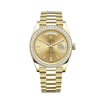 Thumbnail for Luxury Watch Rolex Day-Date 40 Yellow Gold Diamond Bezel Champagne Dial 228348RBR Wrist Aficionado