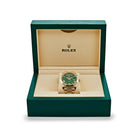 Luxury Watch Rolex Day-Date 40 Yellow Gold Green Dial 228238 Wrist Aficionado