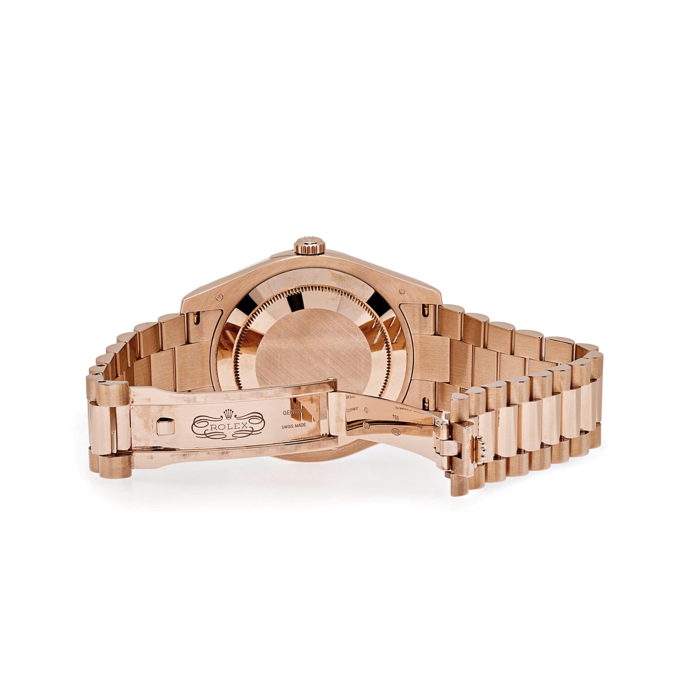 Rolex Day-Date II 218235 Rose Gold Pink Dial – Wrist Aficionado