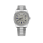 Luxury Watch Rolex Day-Date 41 White Gold Diamond Dial 218349 Wrist Aficionado