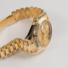 Rolex Day-Date II 218238 Yellow Gold Champagne Diamond Dial