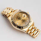 Rolex Day-Date II 218238 Yellow Gold Champagne Diamond Dial
