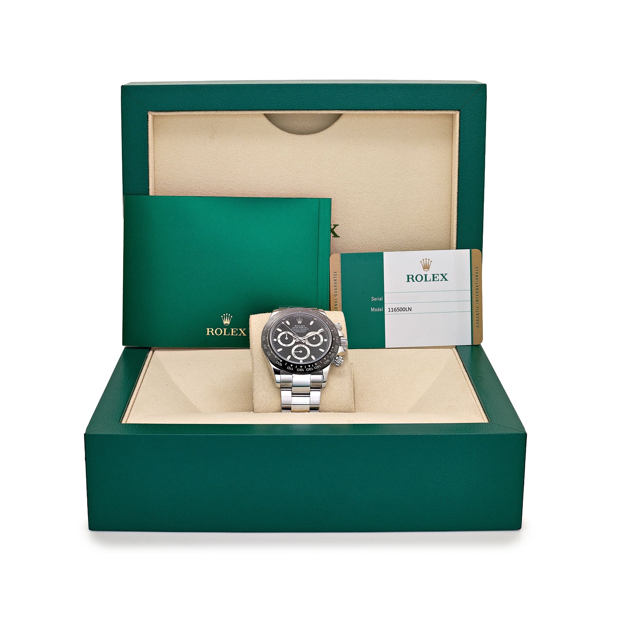 Rolex Daytona 116500LN Stainless Steel Black Dial (2018)