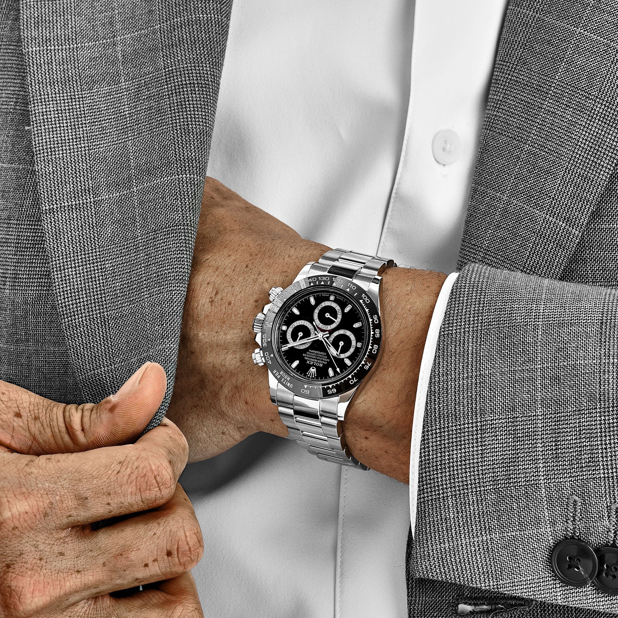 Rolex Daytona 116500LN Stainless Steel Black Dial (2018) – Wrist