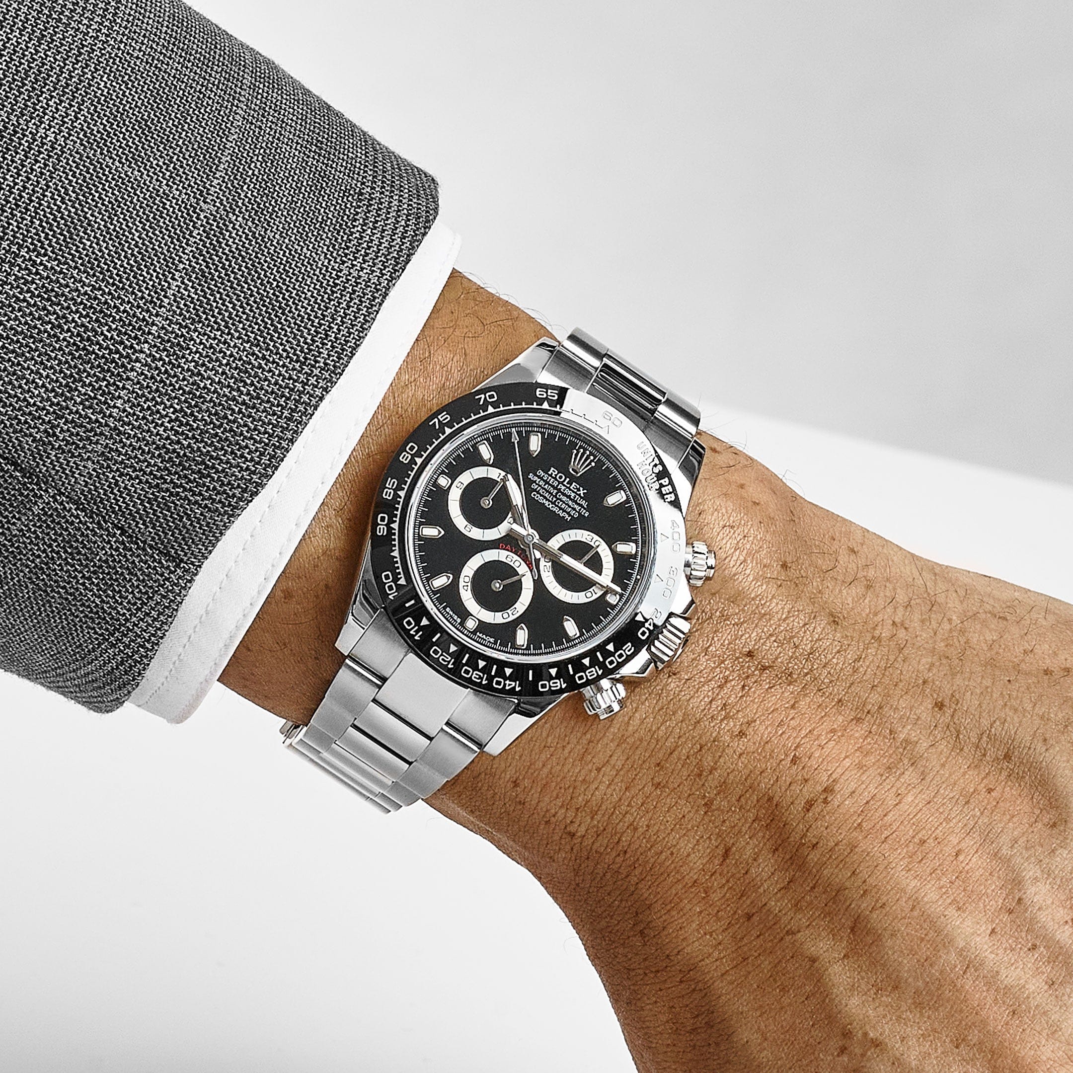 Rolex Daytona 116500LN Stainless Steel Black Dial (2018) – Wrist