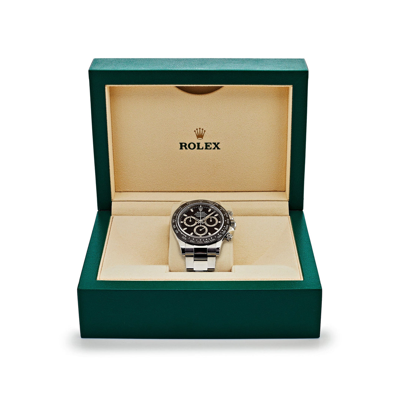 Luxury Watch Rolex Daytona Stainless Steel Black Dial 116500LN (2020) Wrist Aficionado