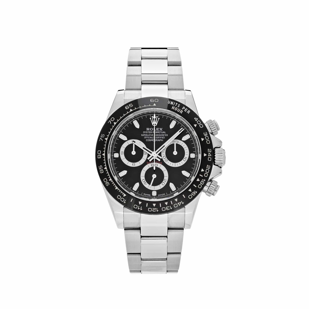 Luxury Watch Rolex Daytona Stainless Steel Black Dial 116500LN (2021) Wrist Aficionado