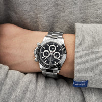 Thumbnail for Luxury Watch Rolex Daytona Stainless Steel Black Dial 116500LN (2021) Wrist Aficionado