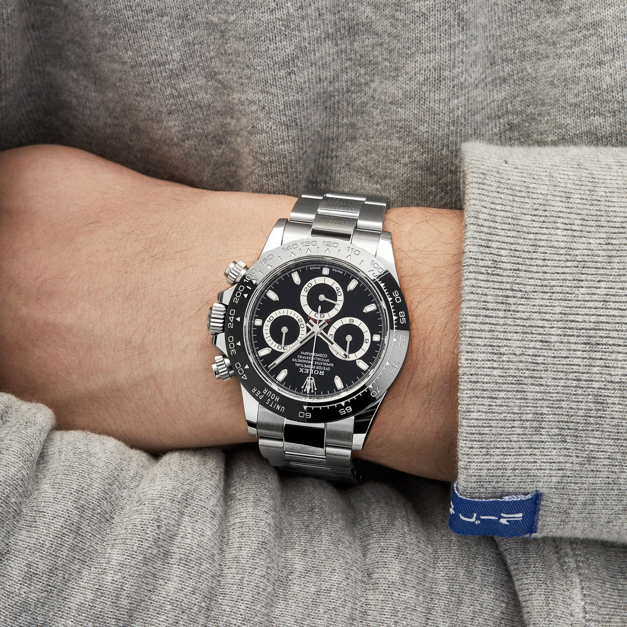 Luxury Watch Rolex Daytona Oystersteel Black Dial 116500LN (2022) Wrist Aficionado