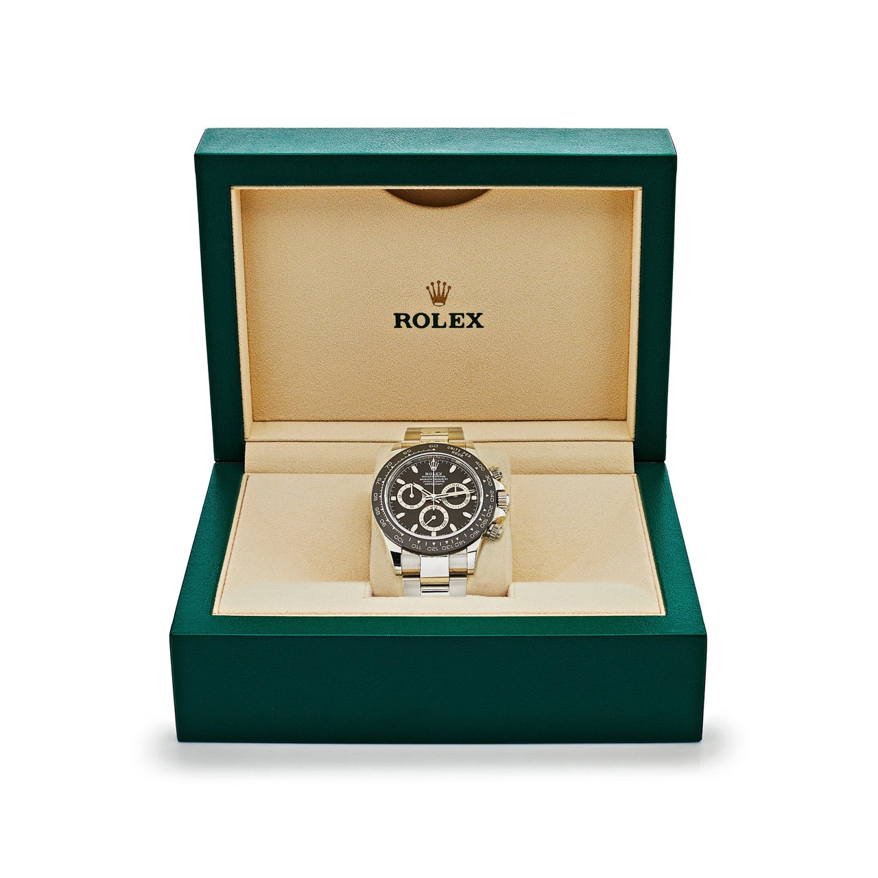 Luxury Watch Rolex Daytona Stainless Steel Black Dial 116500LN Wrist Aficionado