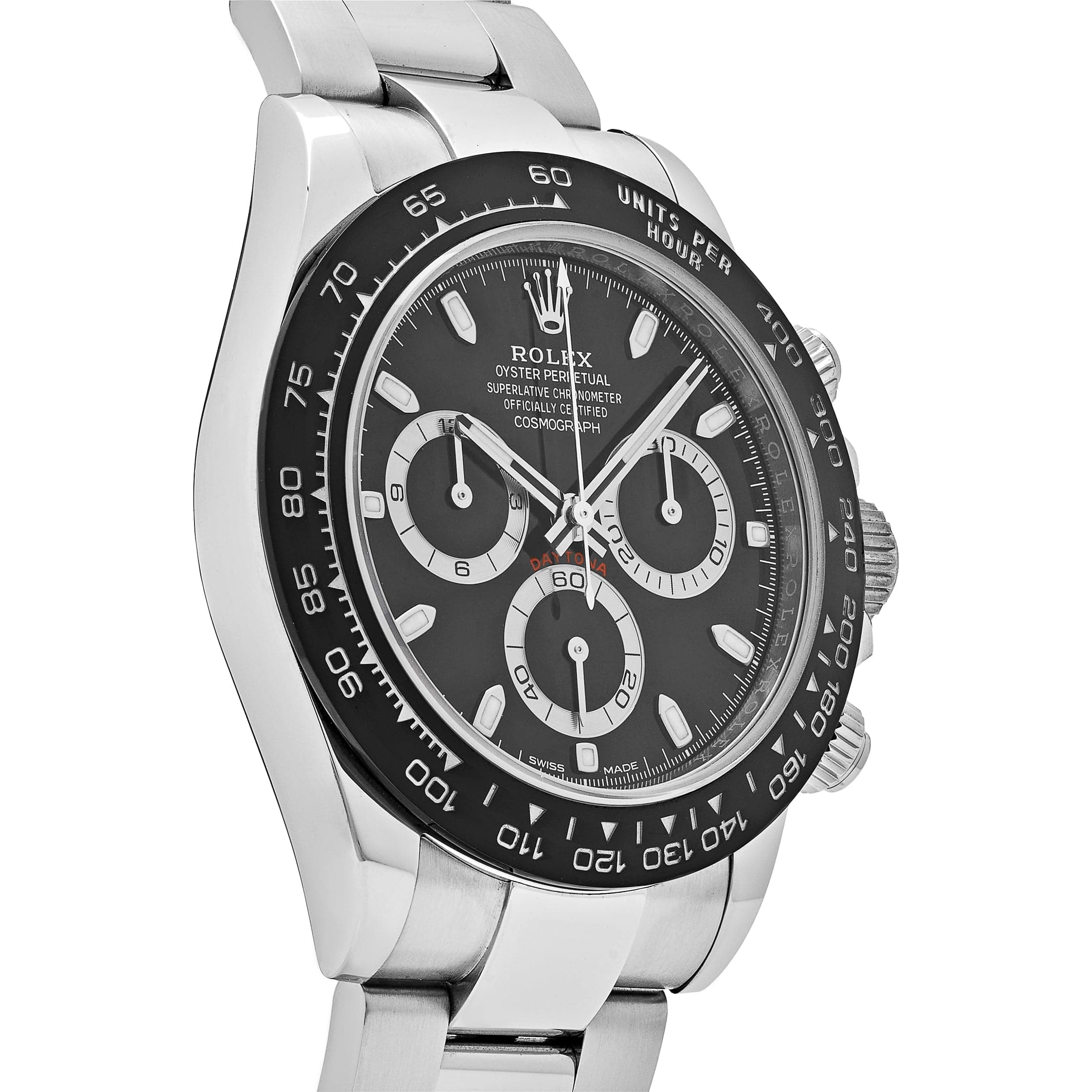 Rolex Daytona 116500LN Stainless Steel Black Dial