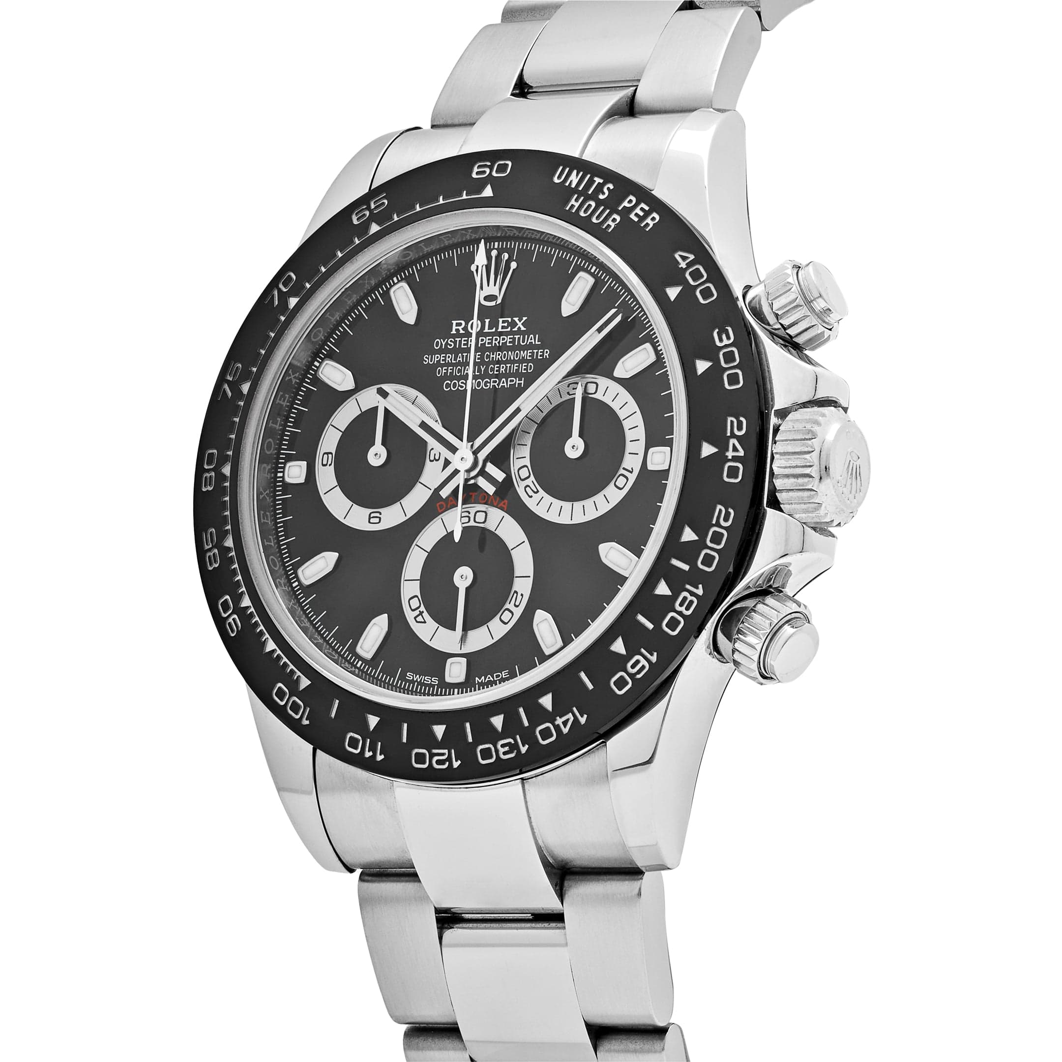 Rolex Daytona 116500LN Stainless Steel Black Dial