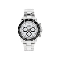 Thumbnail for Luxury Watch Rolex Daytona Stainless Steel White Dial Ceramic Bezel 116500LN (Draft P2023) Wrist Aficionado