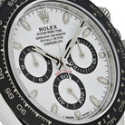 Luxury Watch Rolex Daytona Stainless Steel White Dial Ceramic Bezel 116500LN (2023) Wrist Aficionado