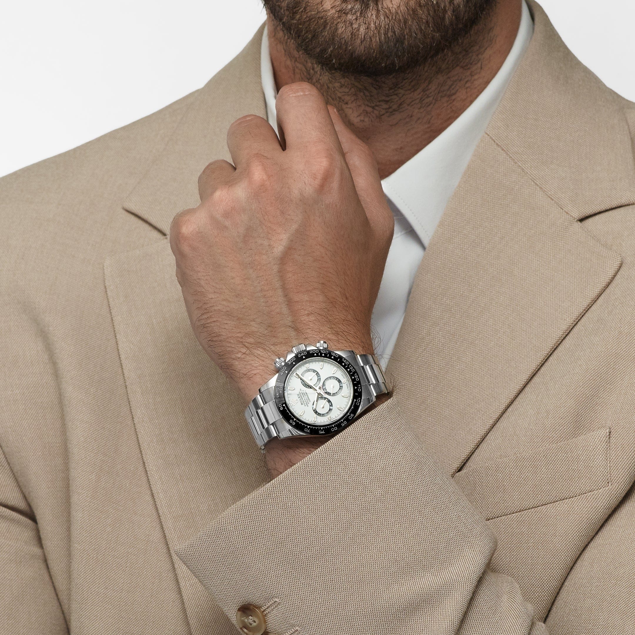 Rolex Daytona 116500LN Stainless Steel White Panda Dial (2018)