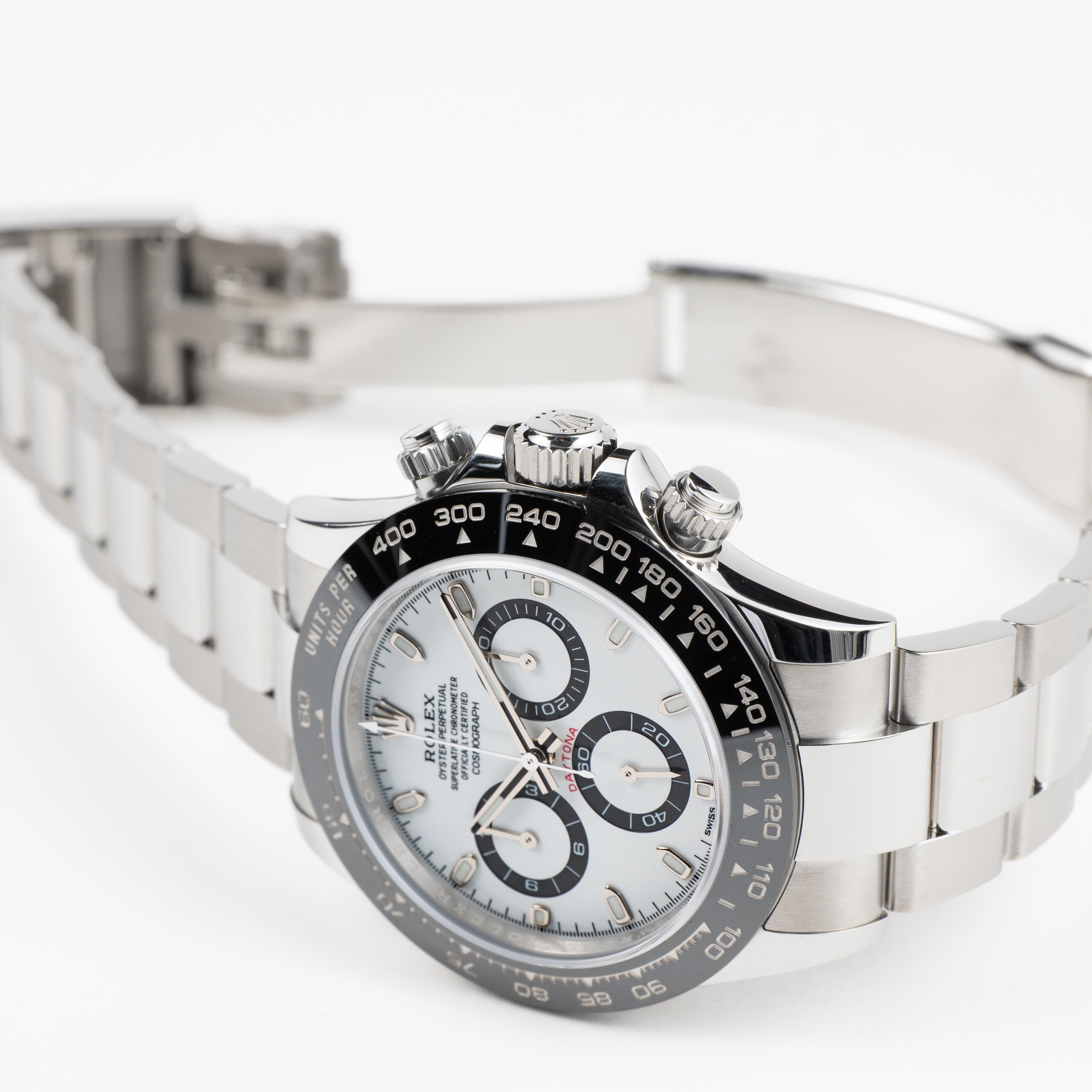 Rolex Daytona 116500LN Stainless Steel White Panda Dial (2018)