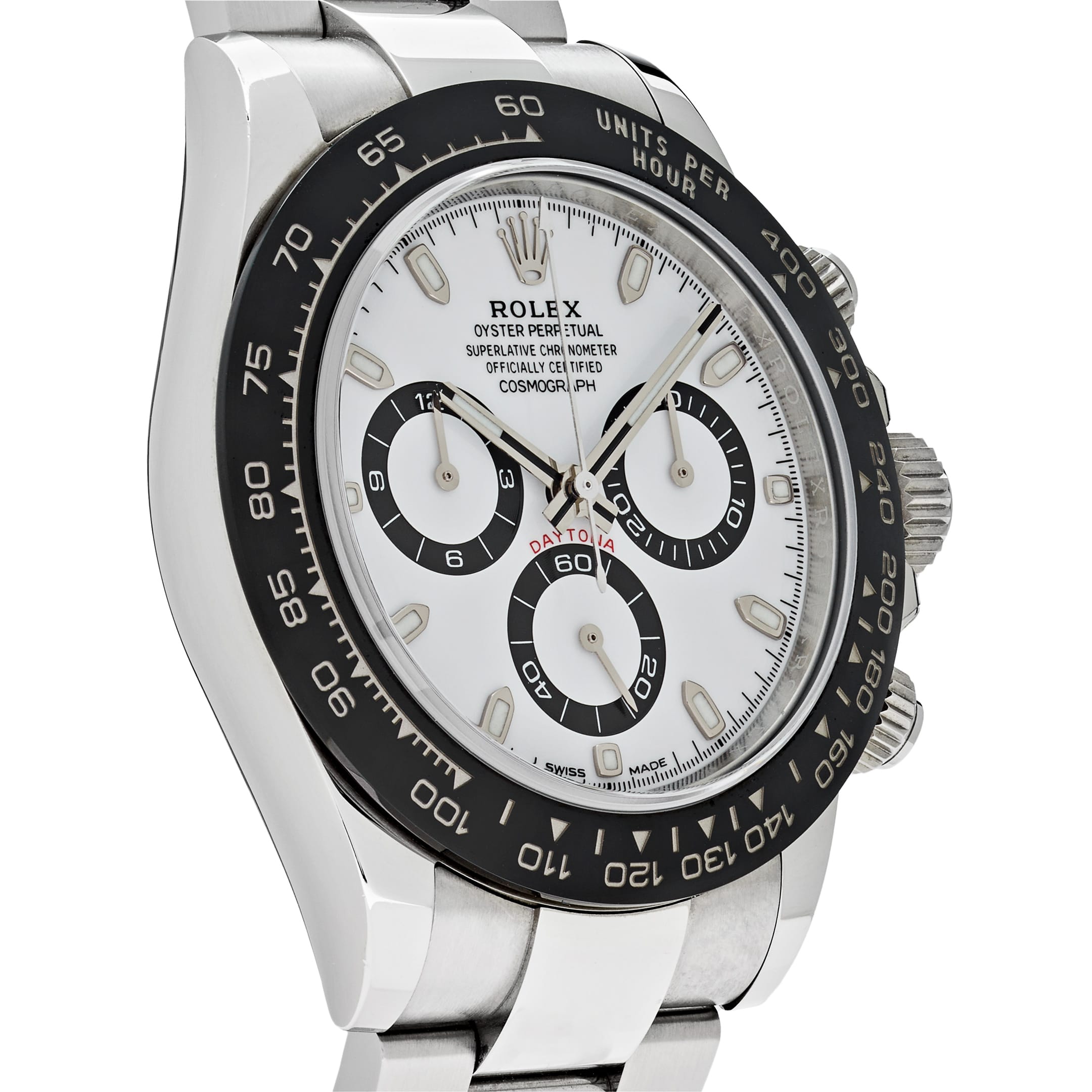 Rolex Daytona 116500LN Stainless Steel White Panda Dial (2021