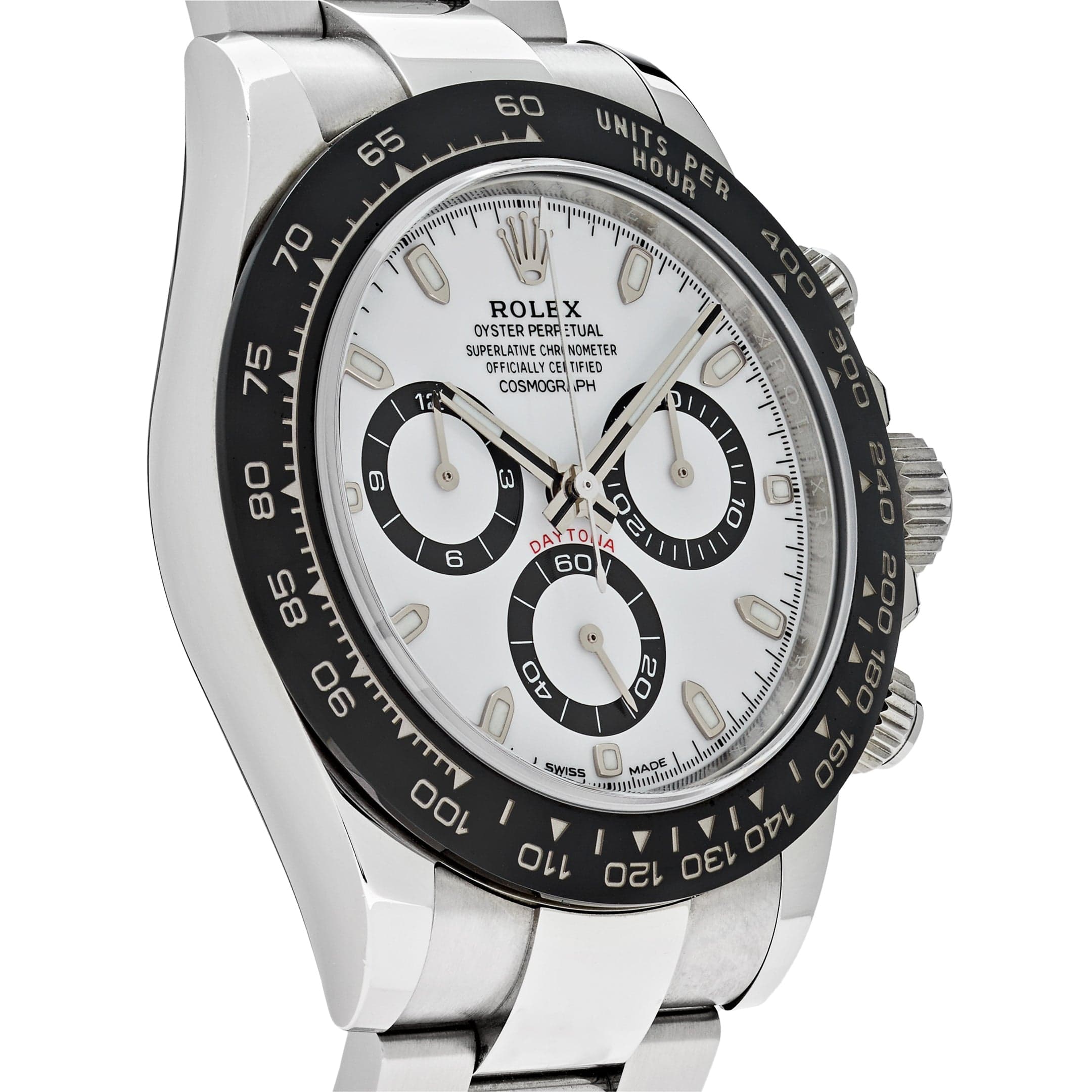 Rolex Daytona 116500LN Stainless Steel White Panda Dial (2022)