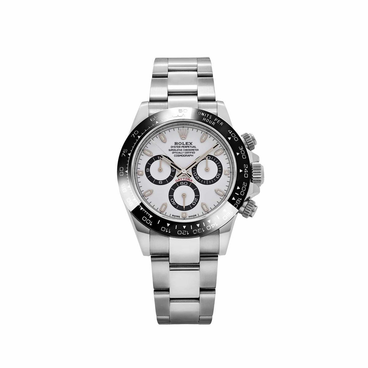 Rolex Daytona 116500LN Stainless Steel White Panda Dial