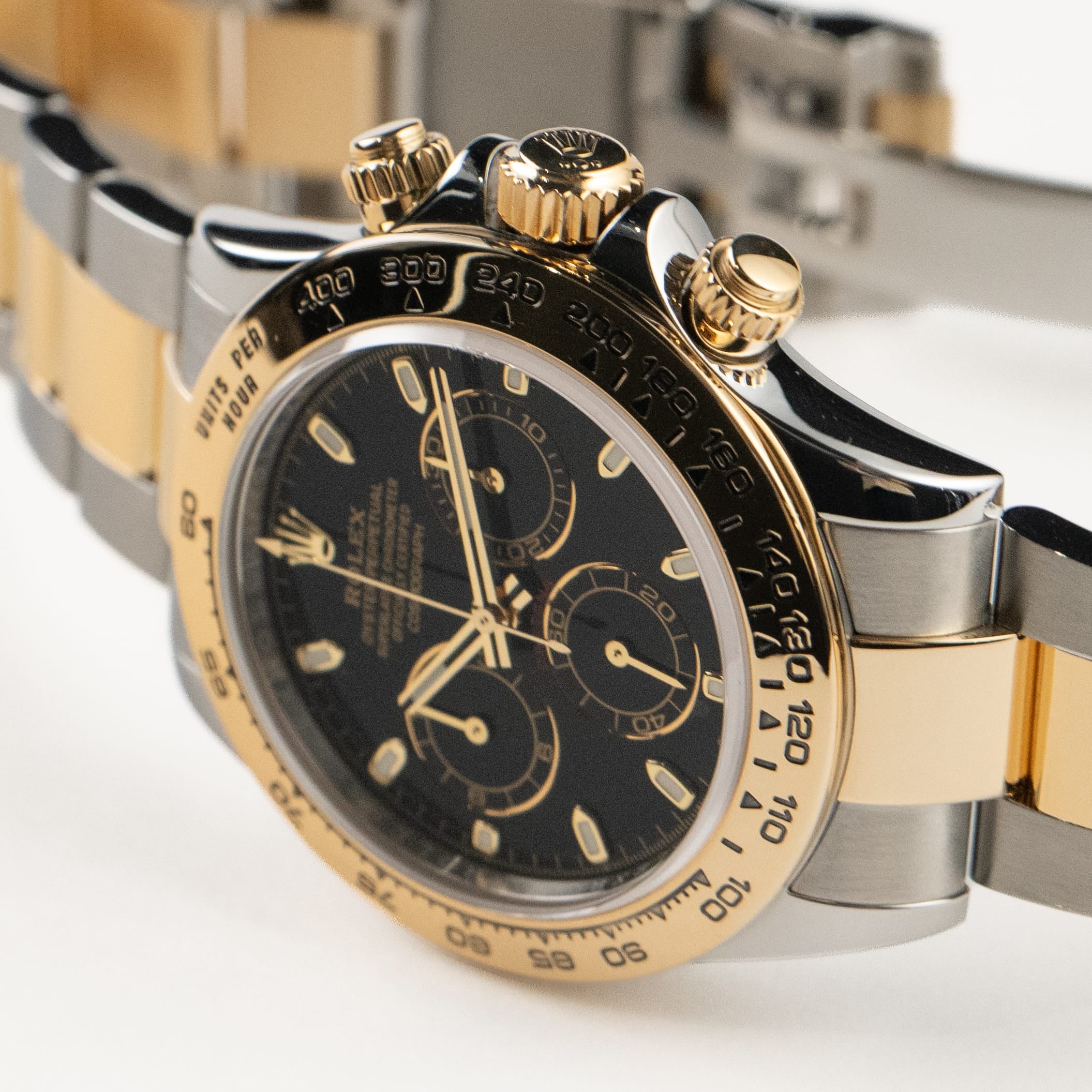 Rolex Daytona 116503 Stainless Steel Yellow Gold Black Dial (2018