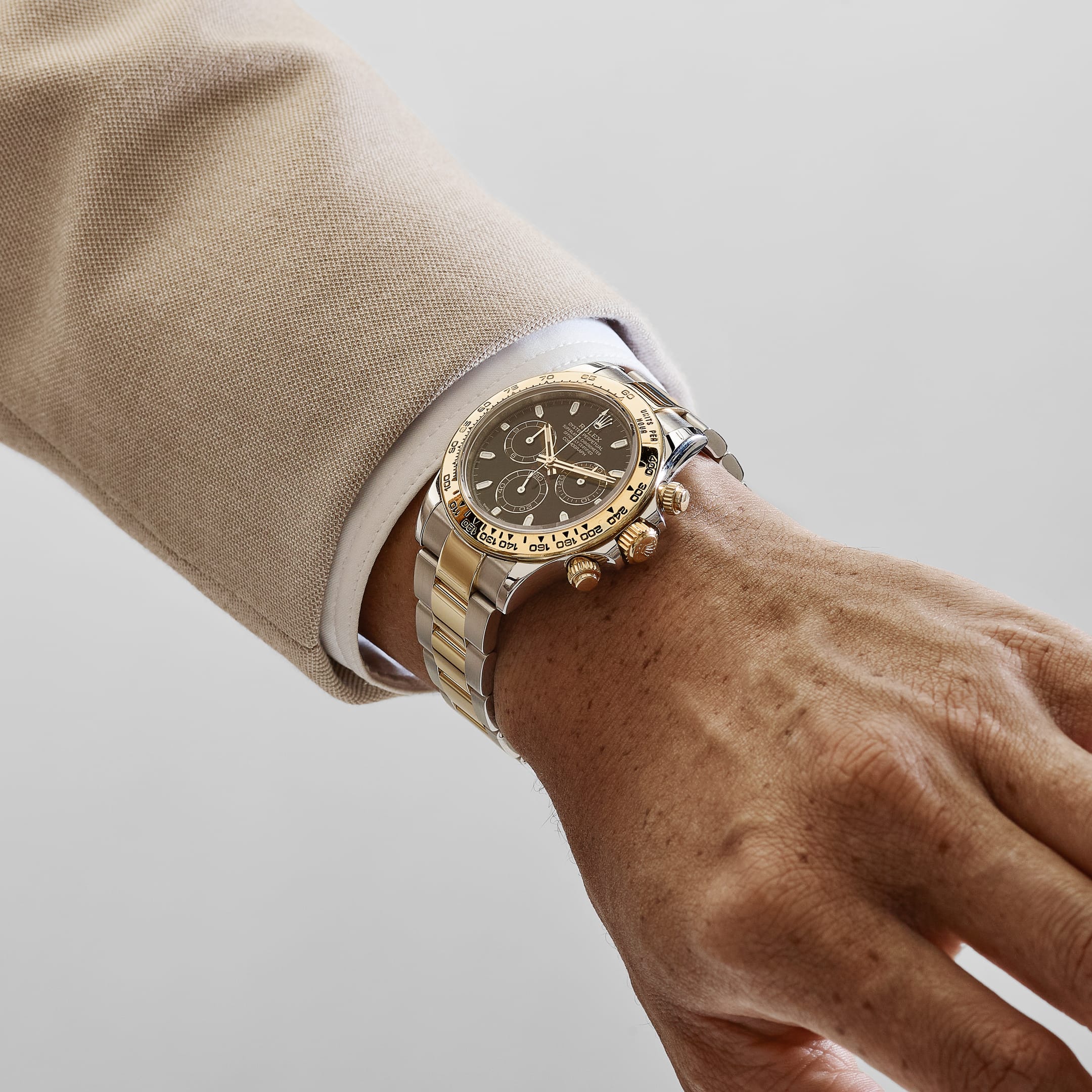 Rolex Daytona 116503 Stainless Steel Yellow Gold Black Dial (2018)